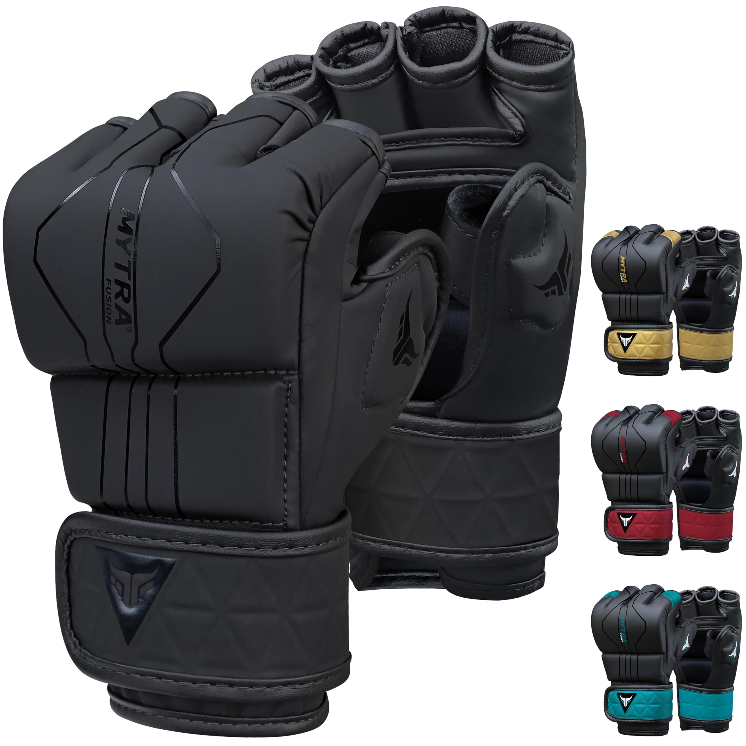 Gants MMA pour Homme et Femme – Gants Sparring Open Palm Respirants, Gants Grappling pour Kickboxing, Muay Thai, Combat en Cage, MMA et Entraînement en Arts Martiaux