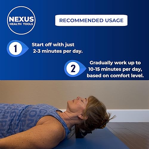 Miniatura 6 de Black Swan Herramienta de liberación occipitalsuboccipital  Estirador de cuello de tracción cervical para dolor de cabeza por tensión y alivio del