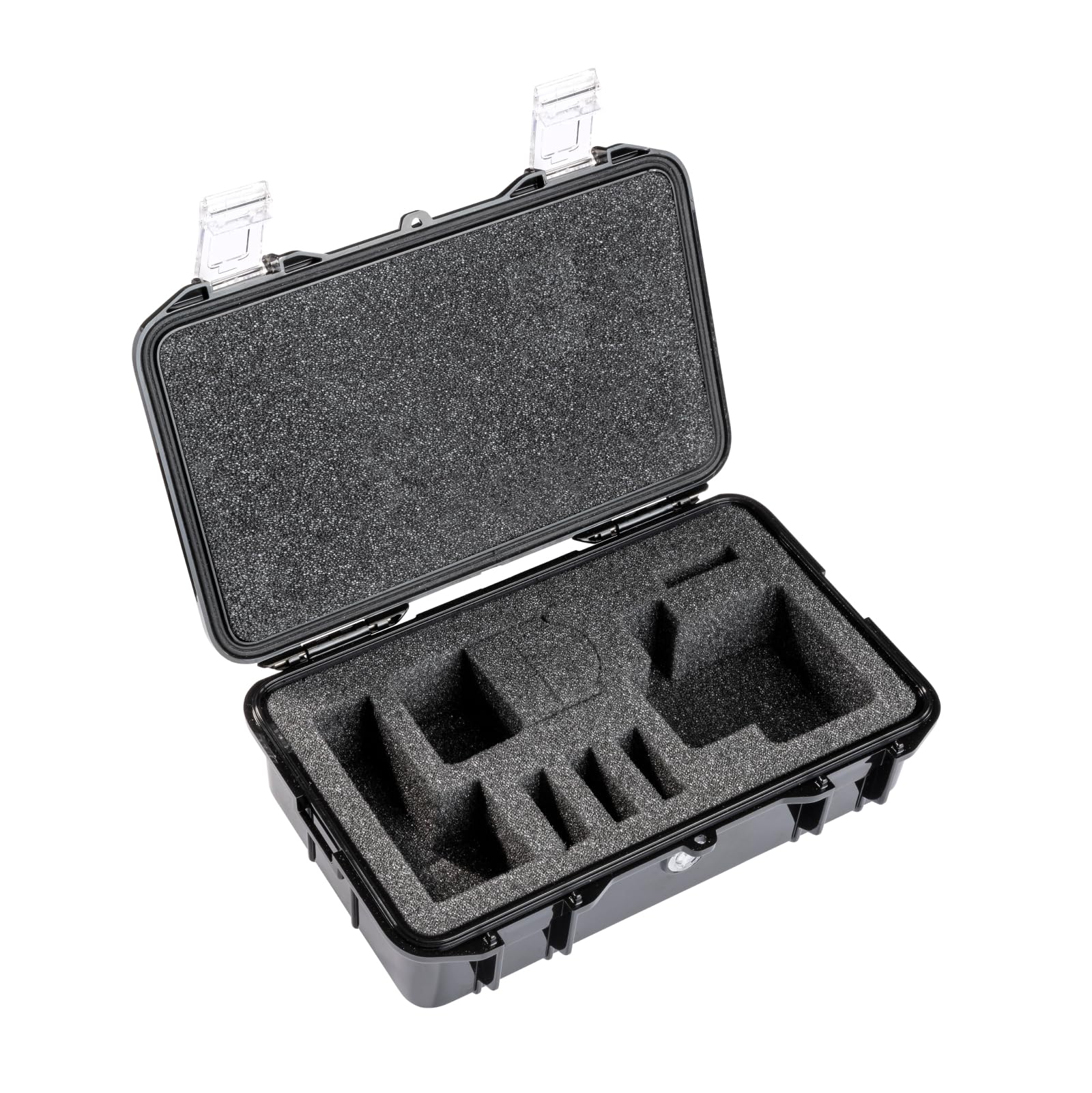 Pelican M60 Micro Case for GoPro Hero 12 - Waterproof GoPro Case for GoPro Hero 12 and Older Models (compatible with GoPro Hero 12/11/10/9/8/7/6/5/Hero 2018) - Black