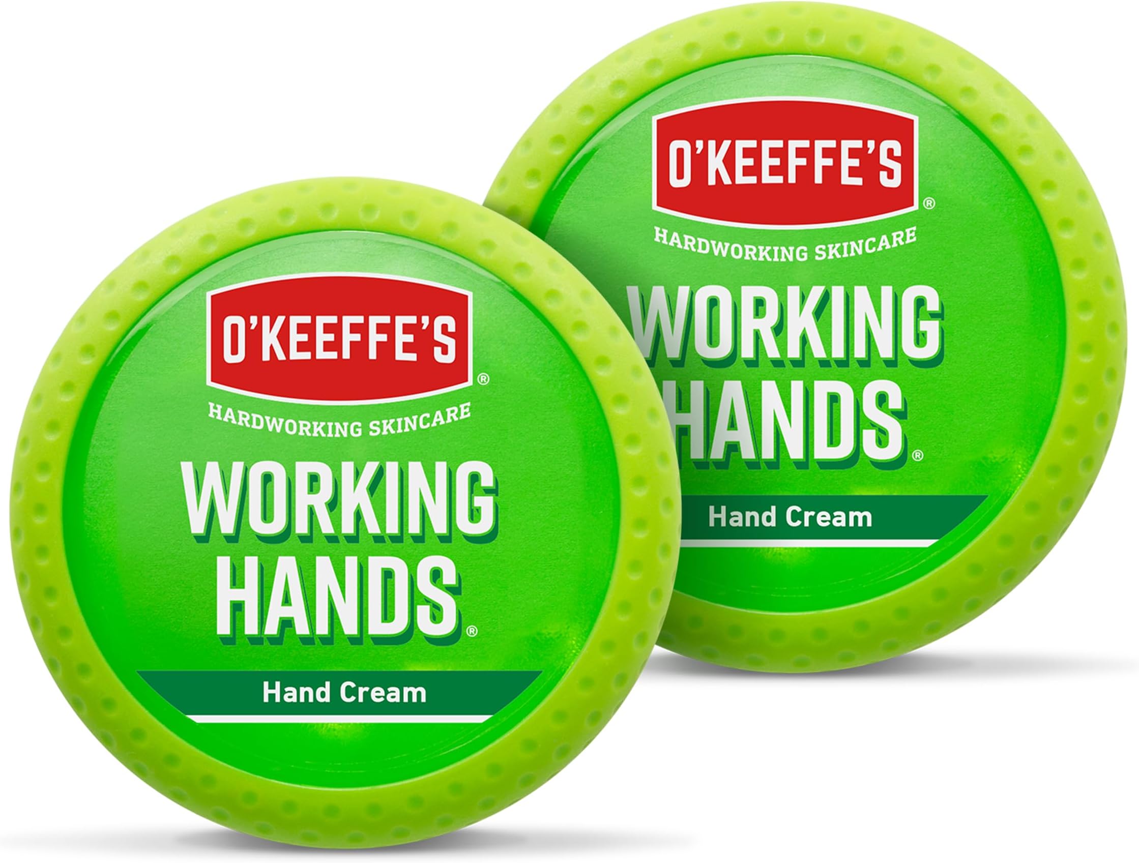 O'Keeffe's Working Hands, 96g Jar (2 Pack) - Hand Cream for Extremely Dry, Cracked Hands | Instantly Boosts Moisture Levels, Creates a Protective Layer & Prevents Moisture Loss