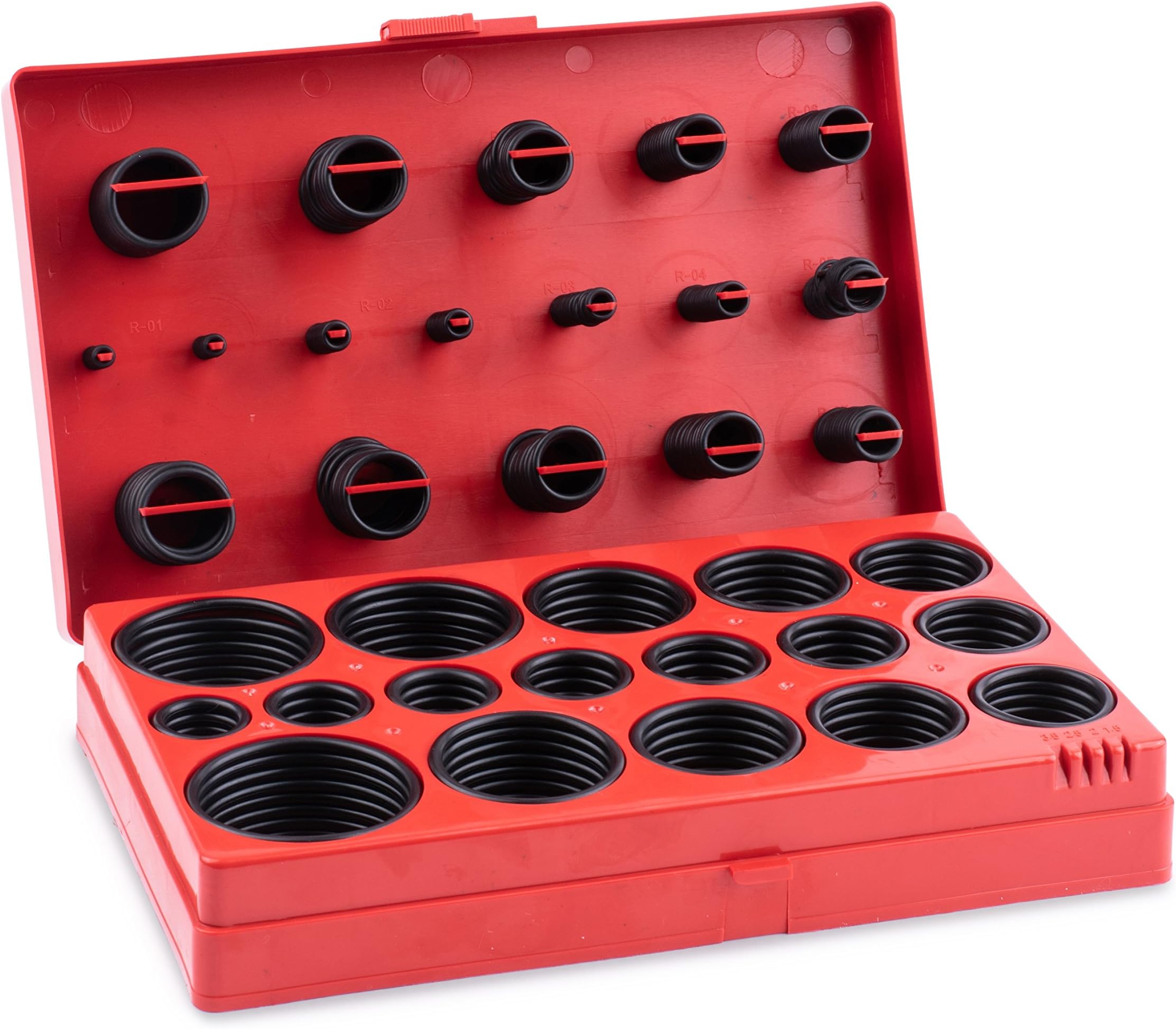 419 Piece - Universal - O Ring/Toric Joint - Rubber Seal Assortment Kit Set - Metric