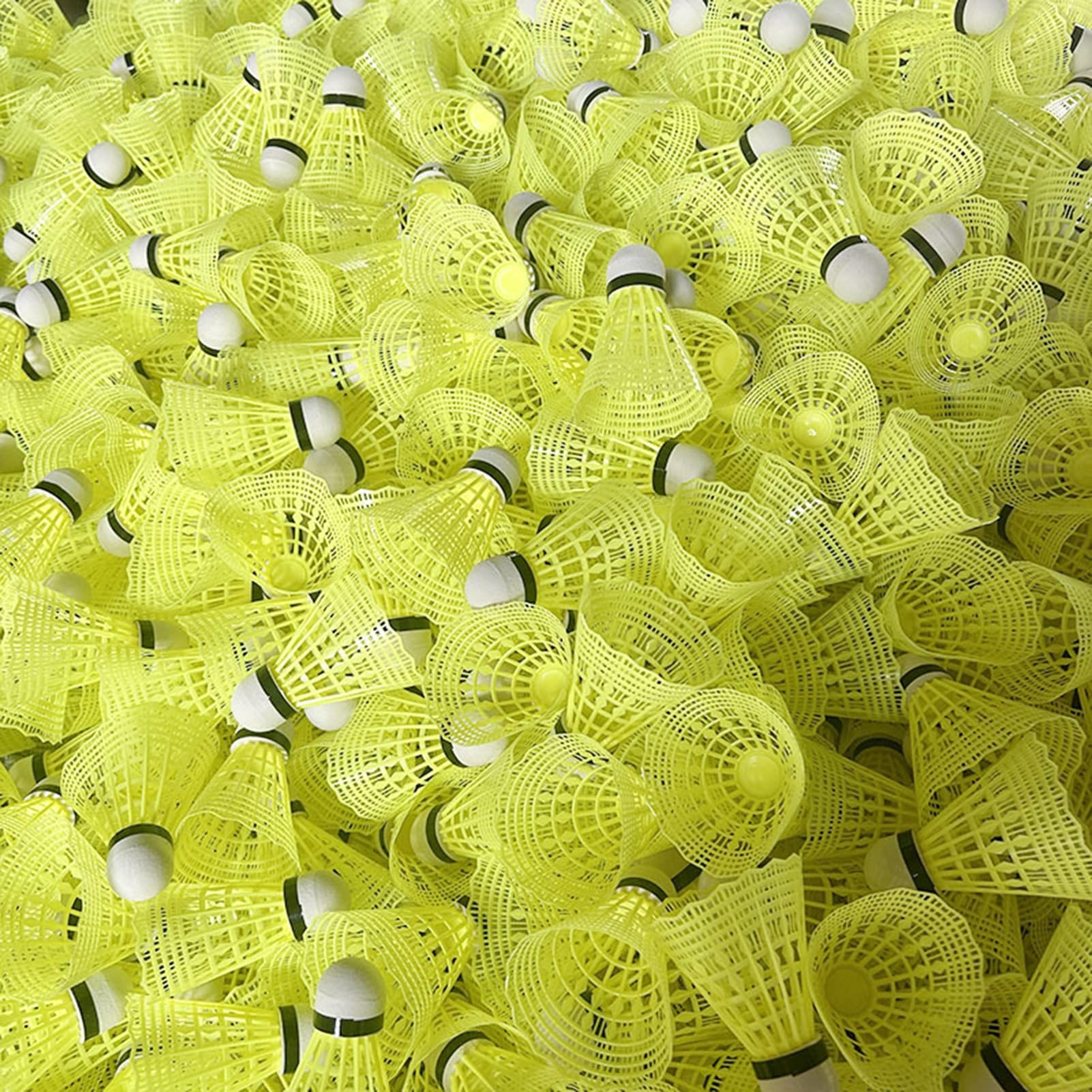 Lot De 10 Volants De Badminton En Nylon – Forte élasticité, Tête En Mousse – 10 X 4 Cm – Rose – Pour Jeu En Salle Ou Extérieur