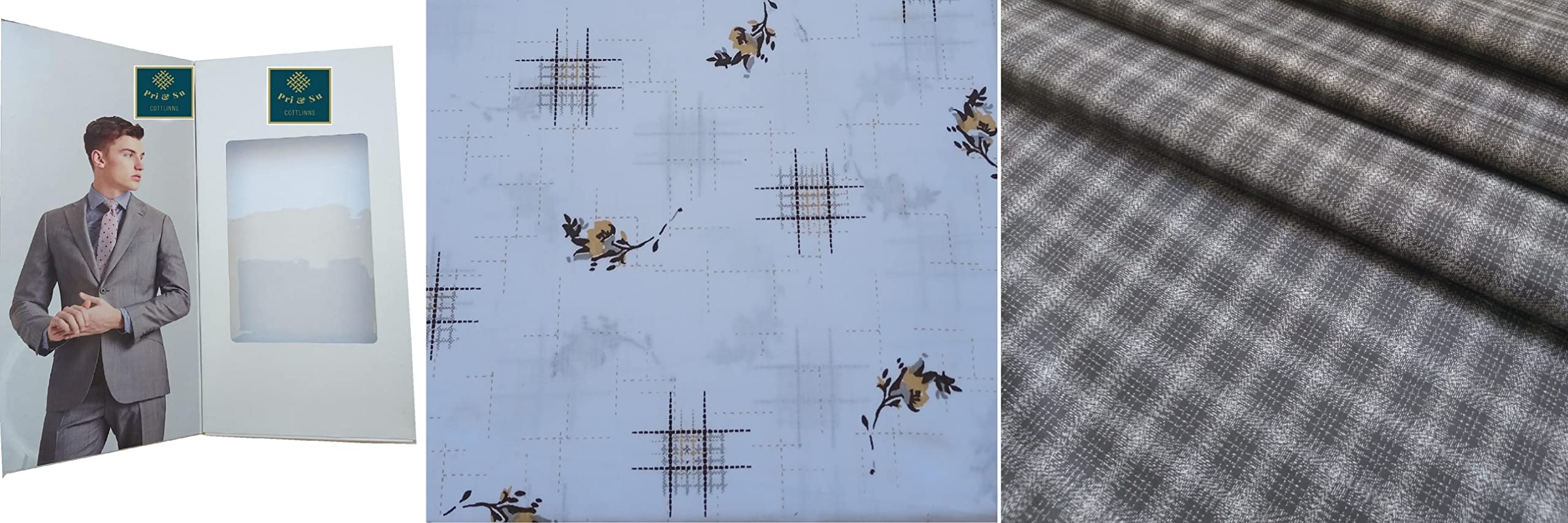 Pri & Su CottLinns Combo of Cotton Shirt 200012 & Trouser 90085-picture-9