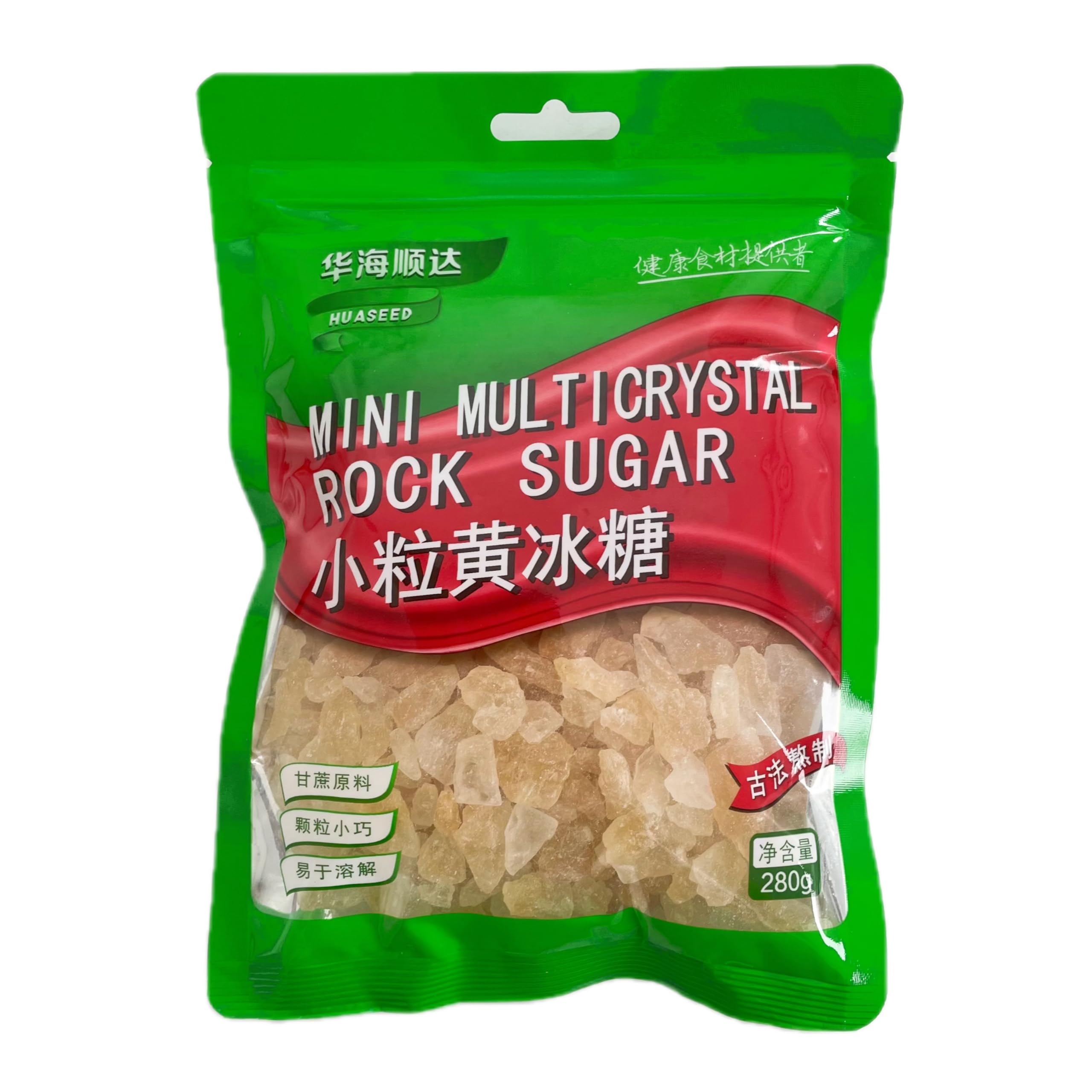 Amazon.co.jp: 华海順达 小粒黄冰糖 氷砂糖 280g コンパクト