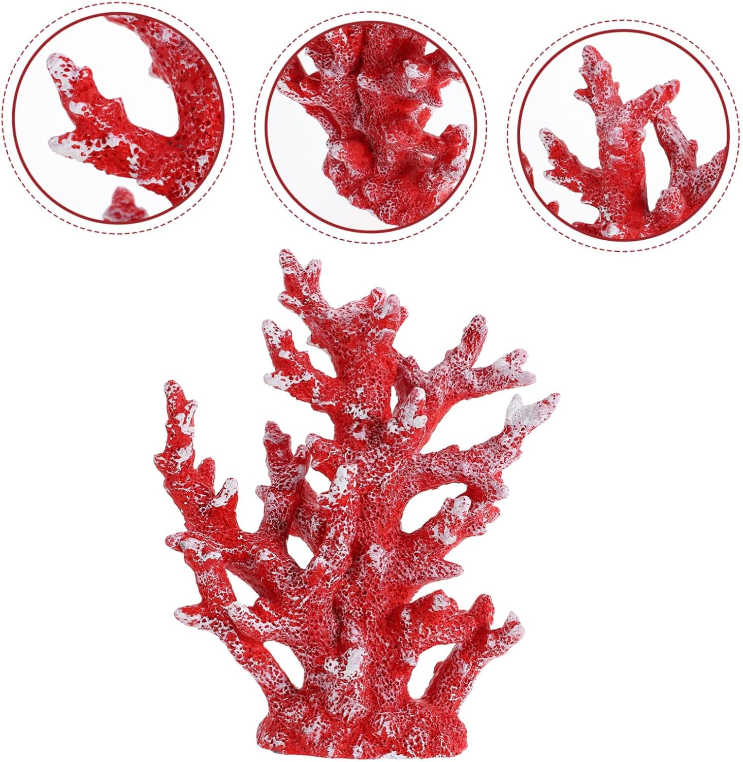 Aquarium Plant Decoration Resin Coral Ornament Fish Tank Supplies Realistic Simulation Decor