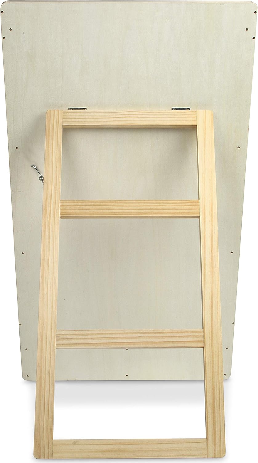 Extra Large Prize Drop Disc Game Wood 41.3" x 23.6" with Chalkboards Carnival Game Trade Show (Includes Plastic Cover)