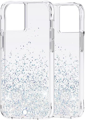 Miniatura 7 de Case-Mate - Funda Twinkle degradada para iPhone 13 con elementos decorativos reflectantes, protección contra caídas desde 10 pies, 6.1 pulgadas,