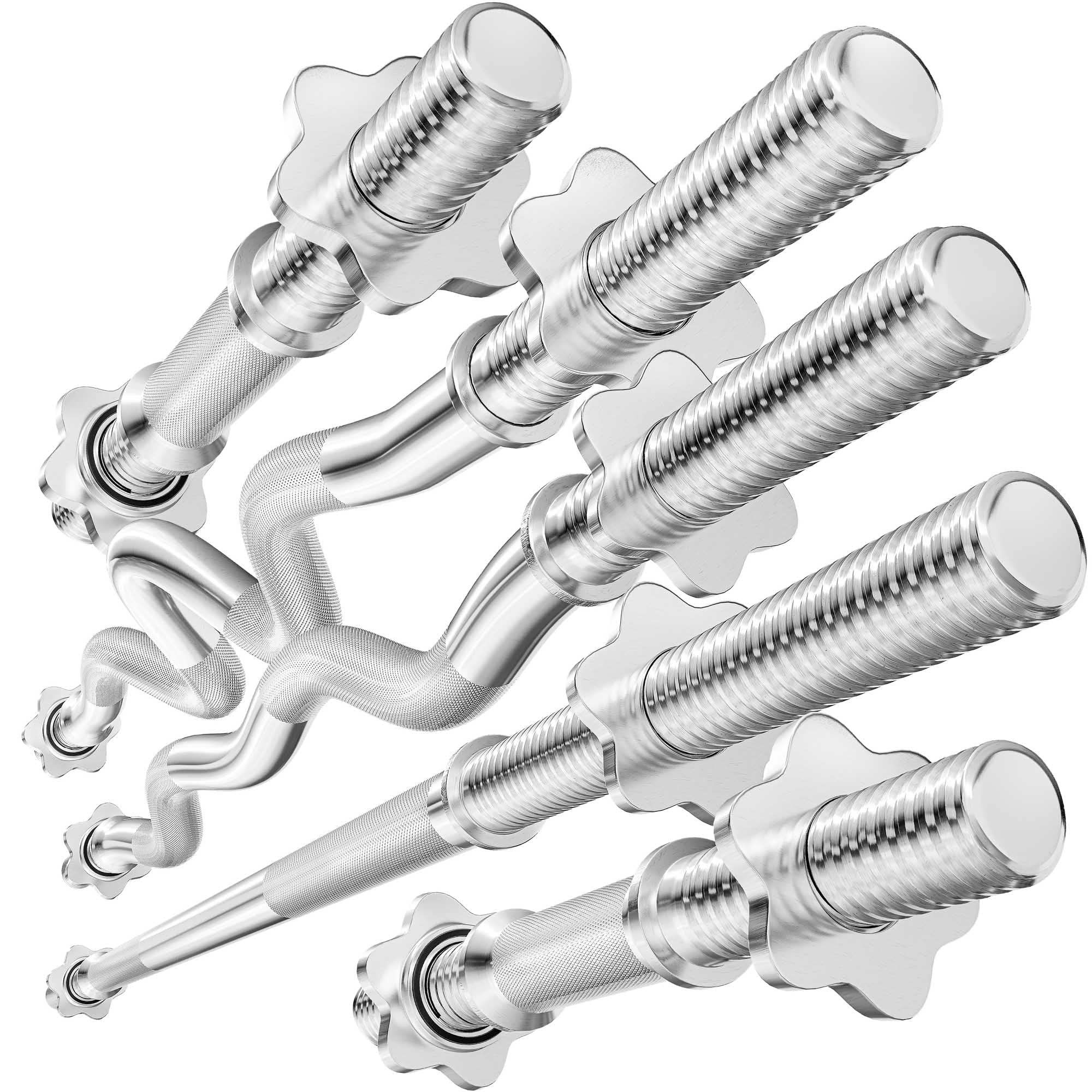 RS Sports Curlstang l chroom l 120 cm l 30 mm