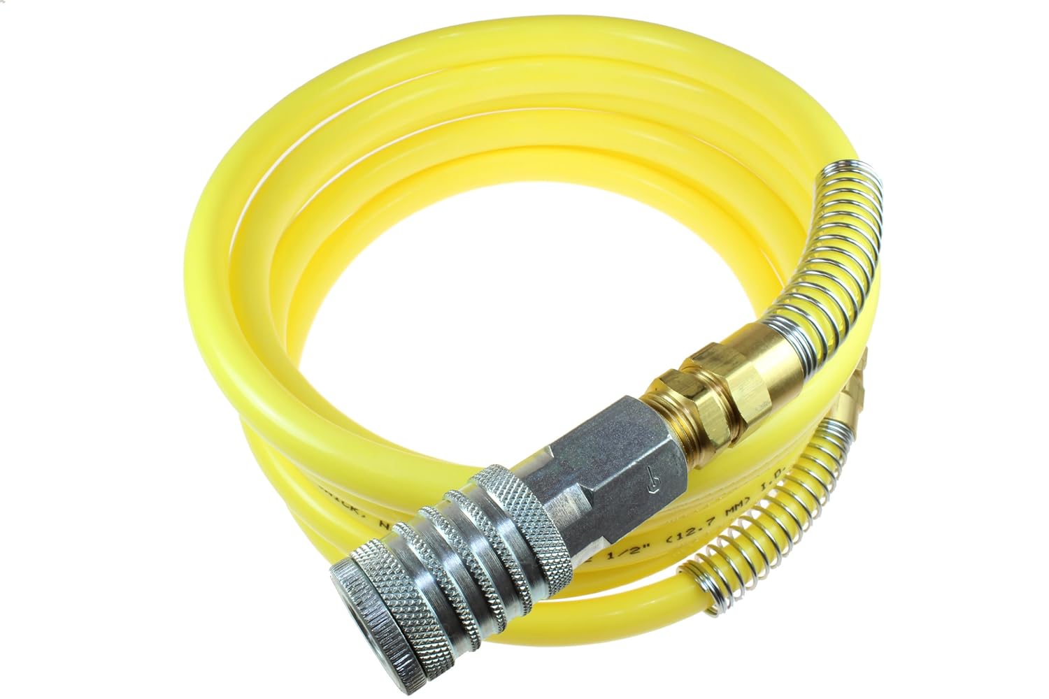 Coilhose Pneumatics 120N1225A Nylon Coiled Air Hose, 1/2Inch ID, 25