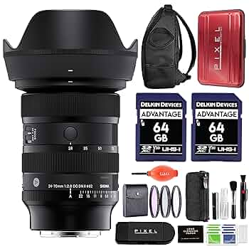 Amazon.com : Sigma 24-70mm f/2.8 DG DN II Art Lens for Sony
