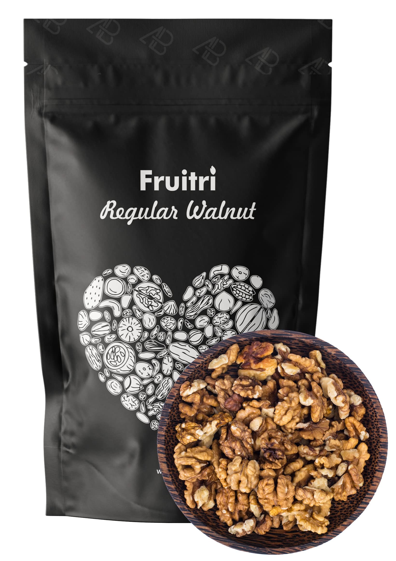 Fruitri Regular Kashmiri Walnut Kernels (Akrot) 400g | Fresh & Natural walnut Without Shell Akhrot Giri | Rich in Protein & Iron | Low-Calorie Nut | Cholesterol Free for Snacking & Baking dry fruits (B0BKVNDKD6) Amazon Price History, Amazon Price Tracker