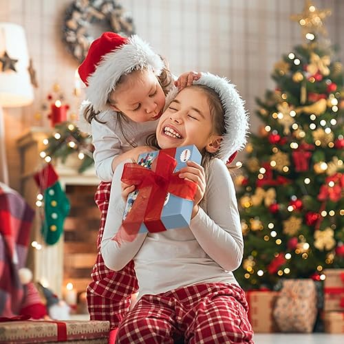 Vista 29 de Redtwo Kit de 23000 cuentas de arcilla para hacer pulseras de la amistad, 7 cajas de 144 colores, juego de cuentas Heishi de polímero plano