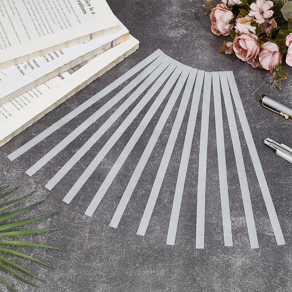 BENECREAT Strisce di Colla a Caldo per Rilegatura Termica Resina 280x10x1mm 50 pz