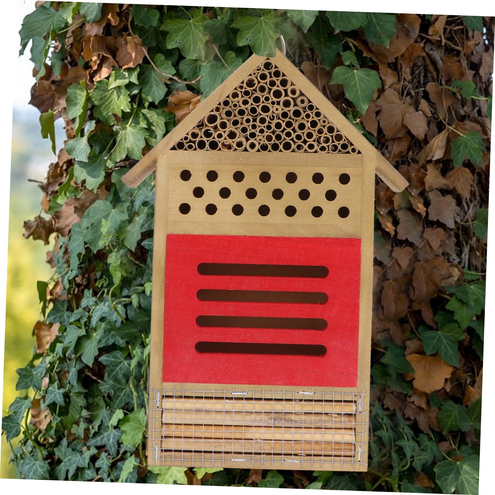 Holz Bienenhaus Hotel für Garten mit Cartoon Optik