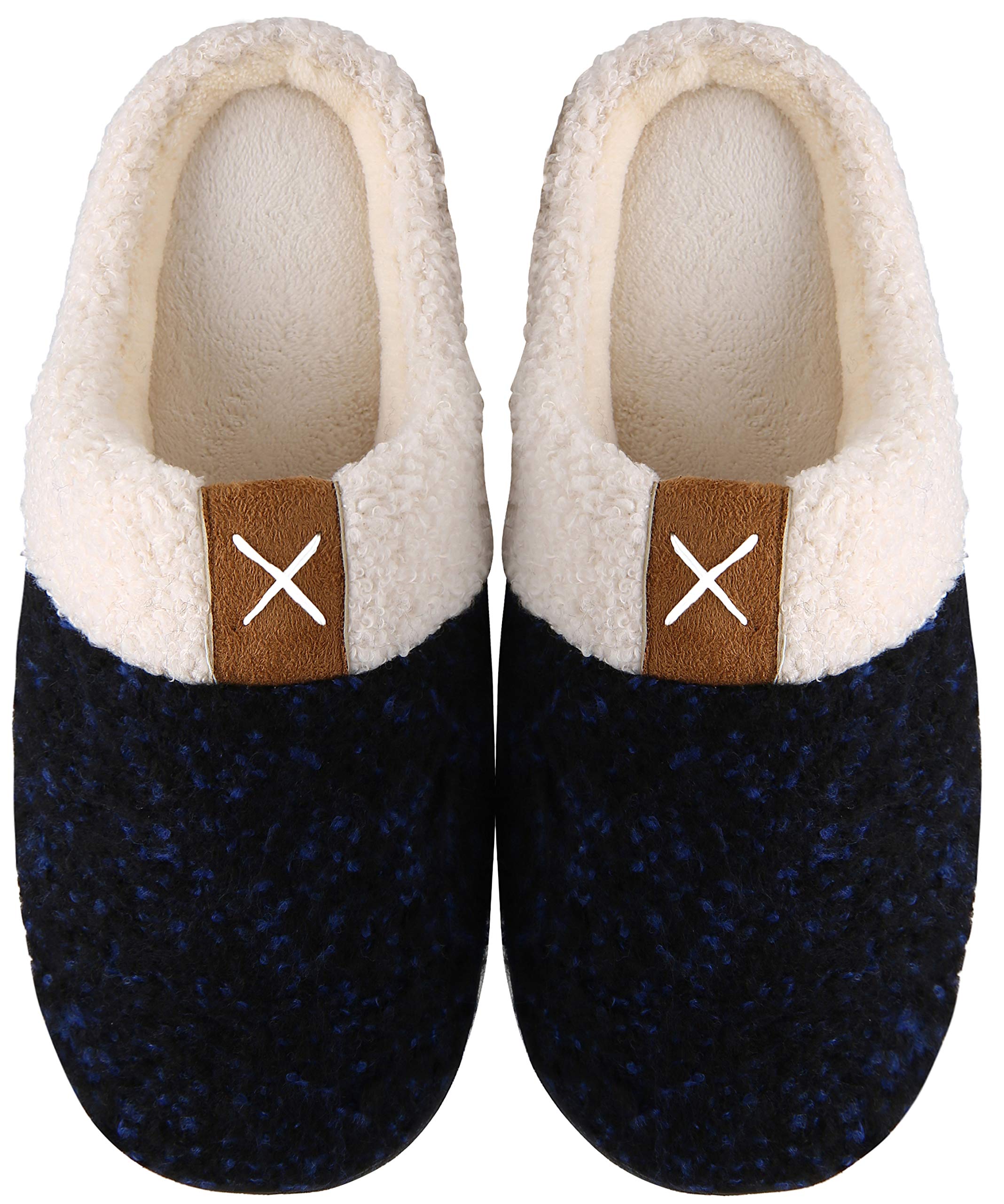Mishansha Unisex Pantofole Casa/Esterno in Memory Foam - Calde leggere Morbide Comode e Antiscivolo