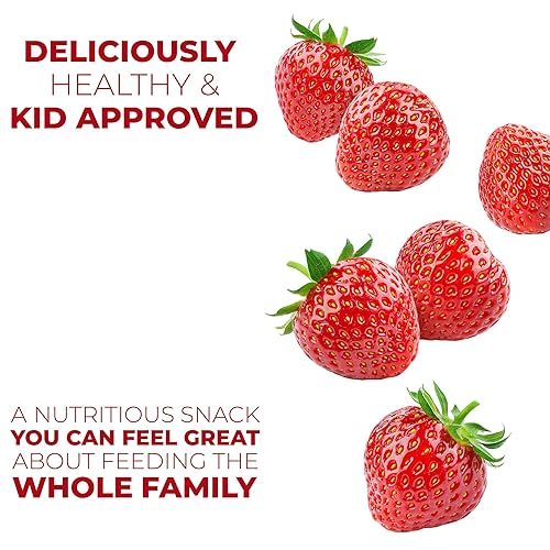 Miniatura 3 de Betty Lou's Barras PB&J  Barras de mantequilla de maní y fresa, sin gluten, veganas, sin OMG, bocadillos deliciosamente saludables, envueltas