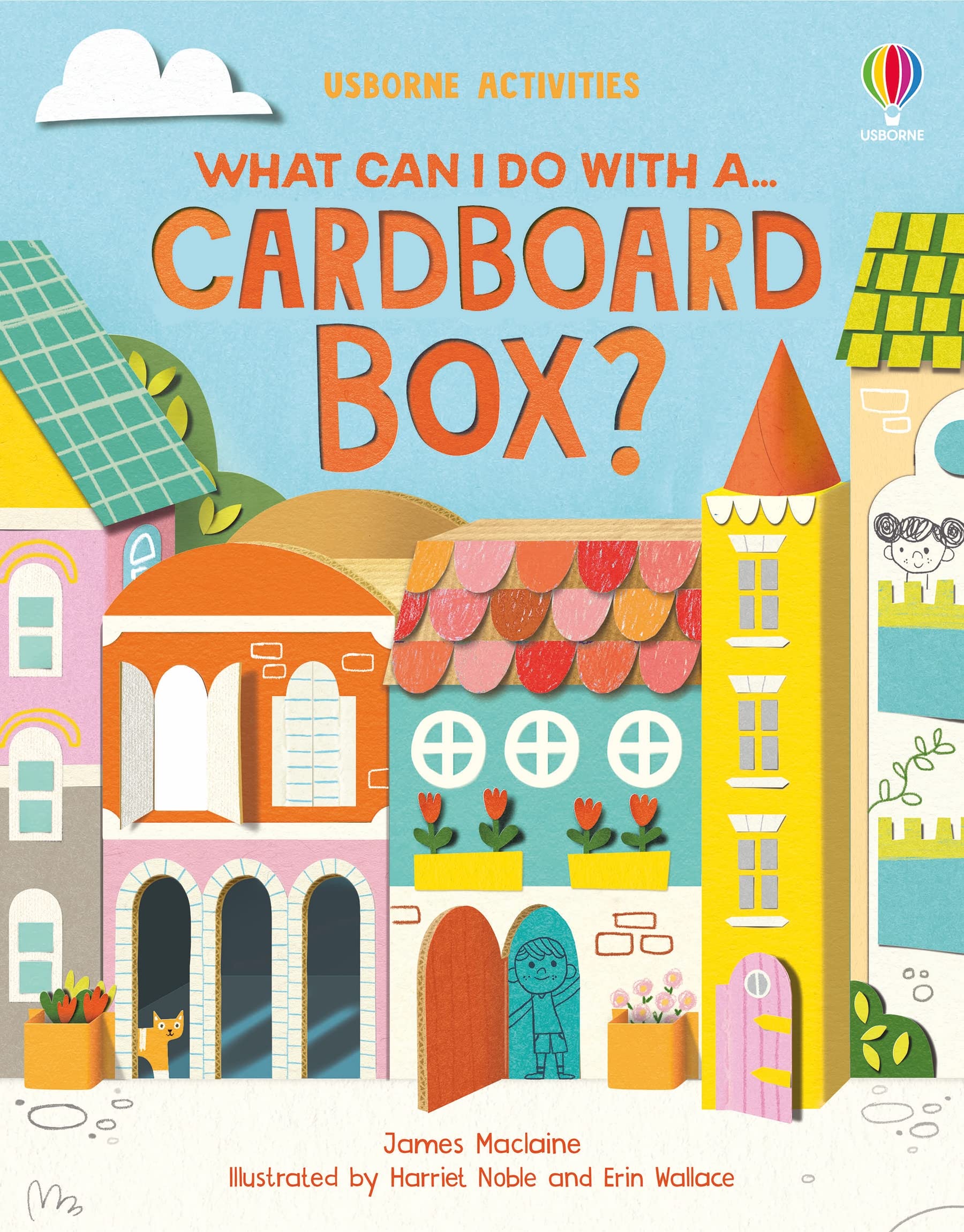 What Can I Do With a Cardboard Box? (Usborne Activities)
