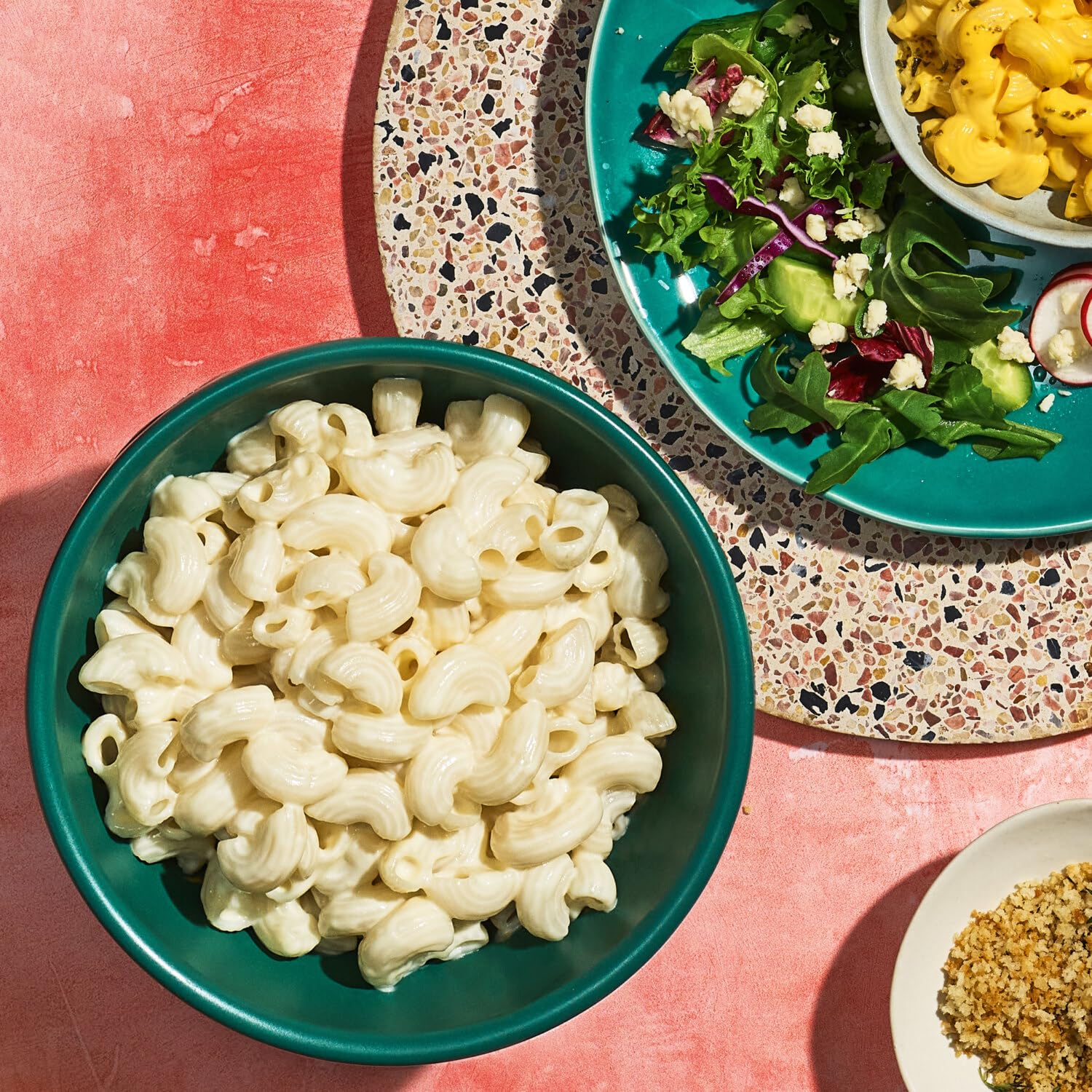 Daiya Dairy Free Gluten Free White Cheddar Deluxe Mac & Cheese, Vegan Plant Based Rice Pasta, 10.6 oz (Pack of 8)