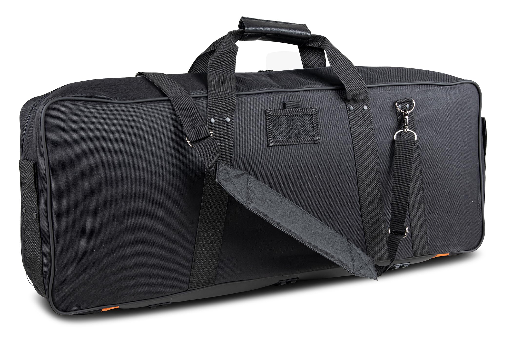 Gewa Keyboard Gig-Bag Premium, F 85x32x10 cm, resistente agli strappi e all'acqua, Cordura 600 Denier, imbottitura in schiuma ad alta densità, moschettone in metallo, targhetta identificativa