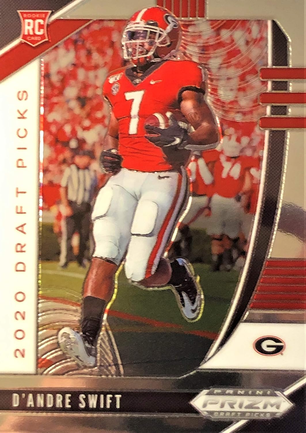 Amazon Com D Andre Swift Rookie Card 2020 Panini Prizm Draft Picks Football Card Georgia Bulldogs Detroit Lions Collectibles Fine Art Amazon Com D Andre Swift Rookie Card 2020 Panini Prizm Draft Picks Football Card Georgia Bulldogs Detroit Lions Collectibles Fine Art