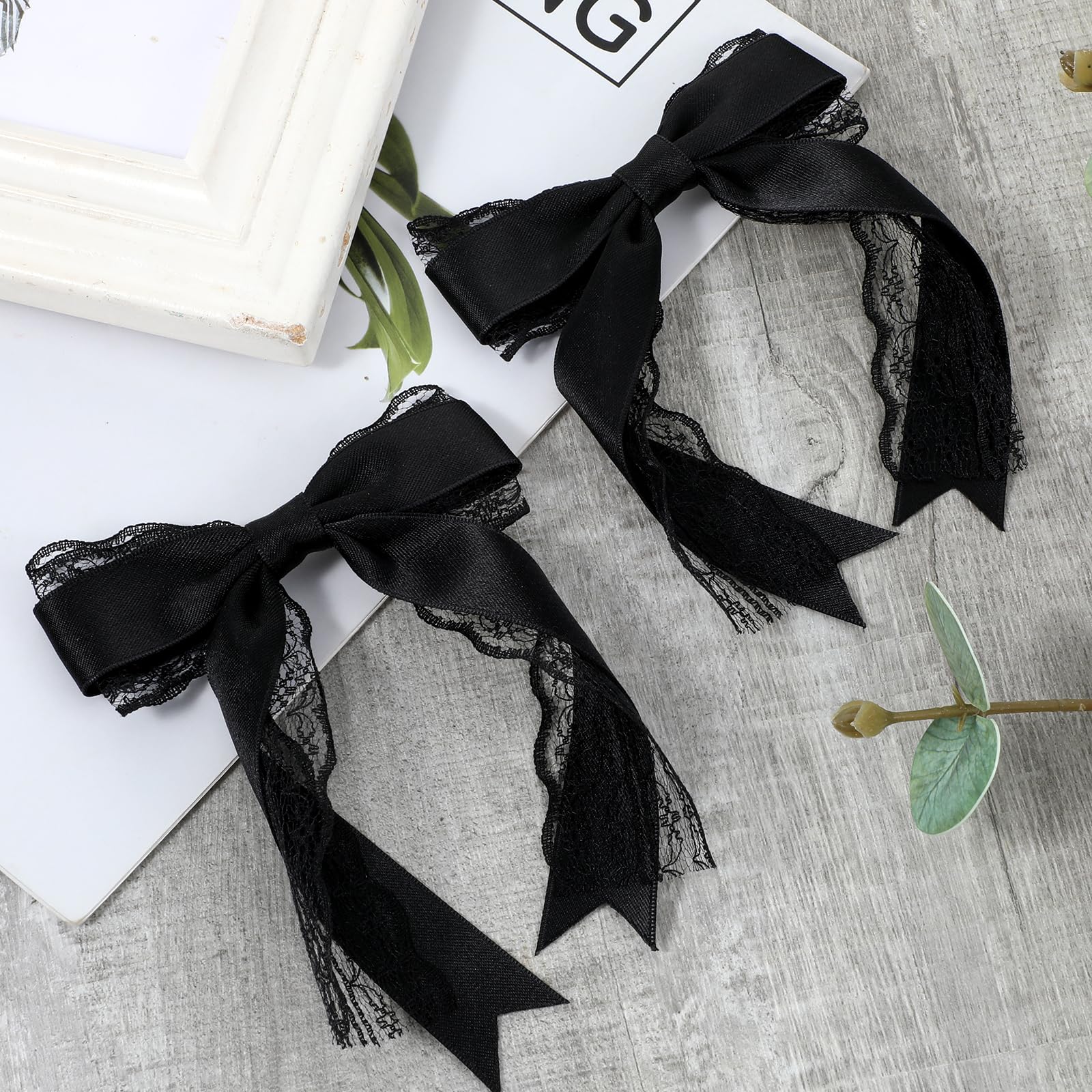 Chic Black Lace Hair Accessory Black Lace Headpiece - Etsy main image 4