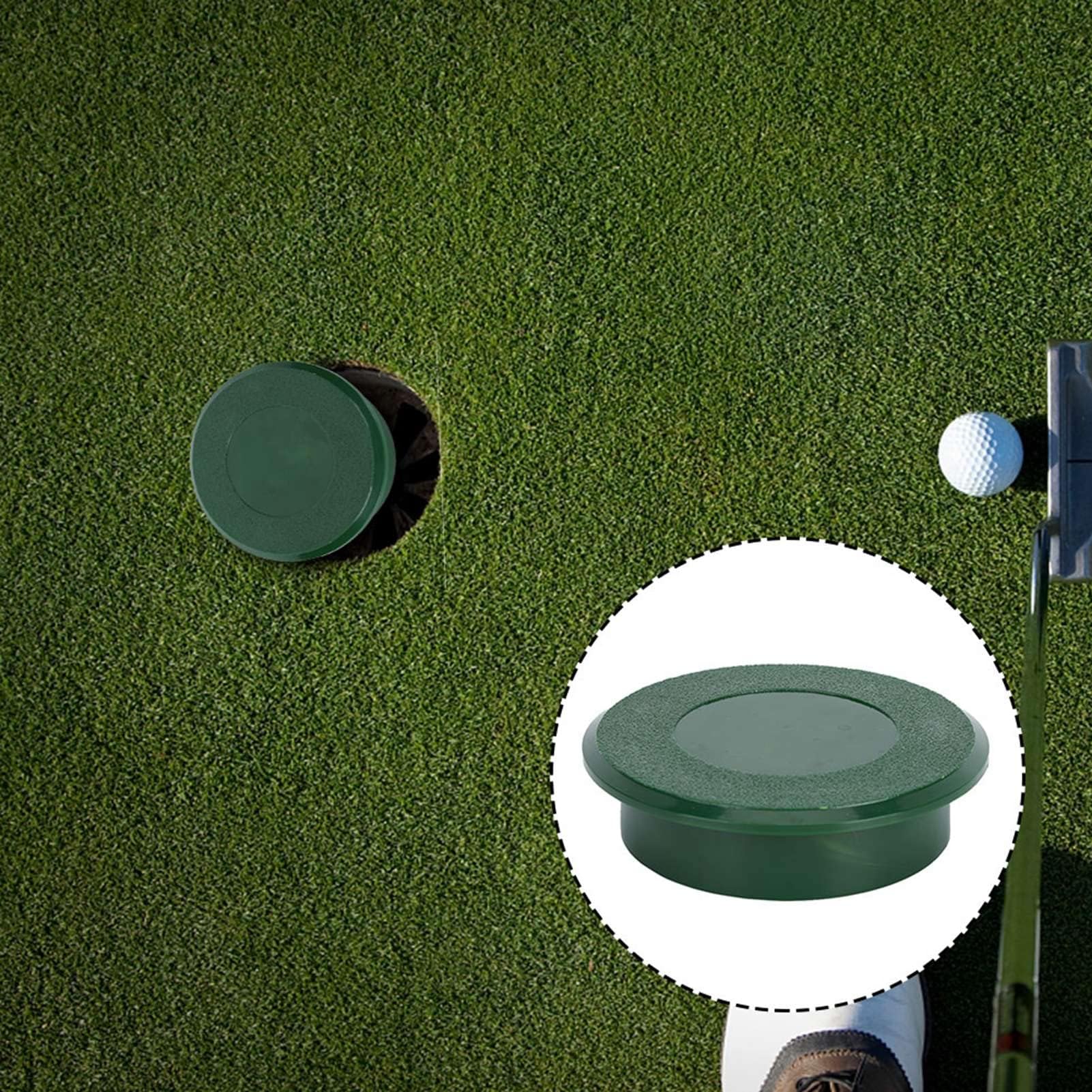 Green Golf Cup Cover Golf Hole Putting Cup Practice Cup Narzędzia treningowe do podróży do domowego biura