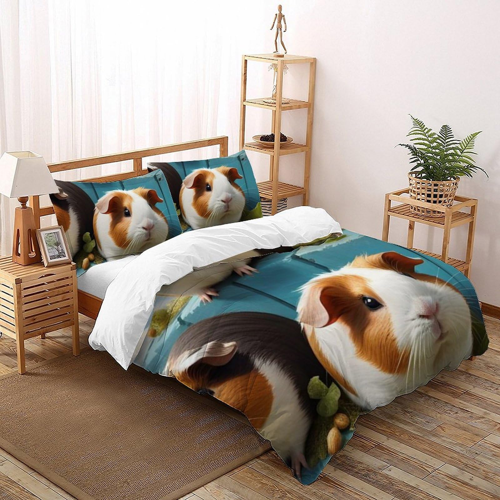 Housse de couette hamster imprimé 3D pour transformer la chambre d'un garçon