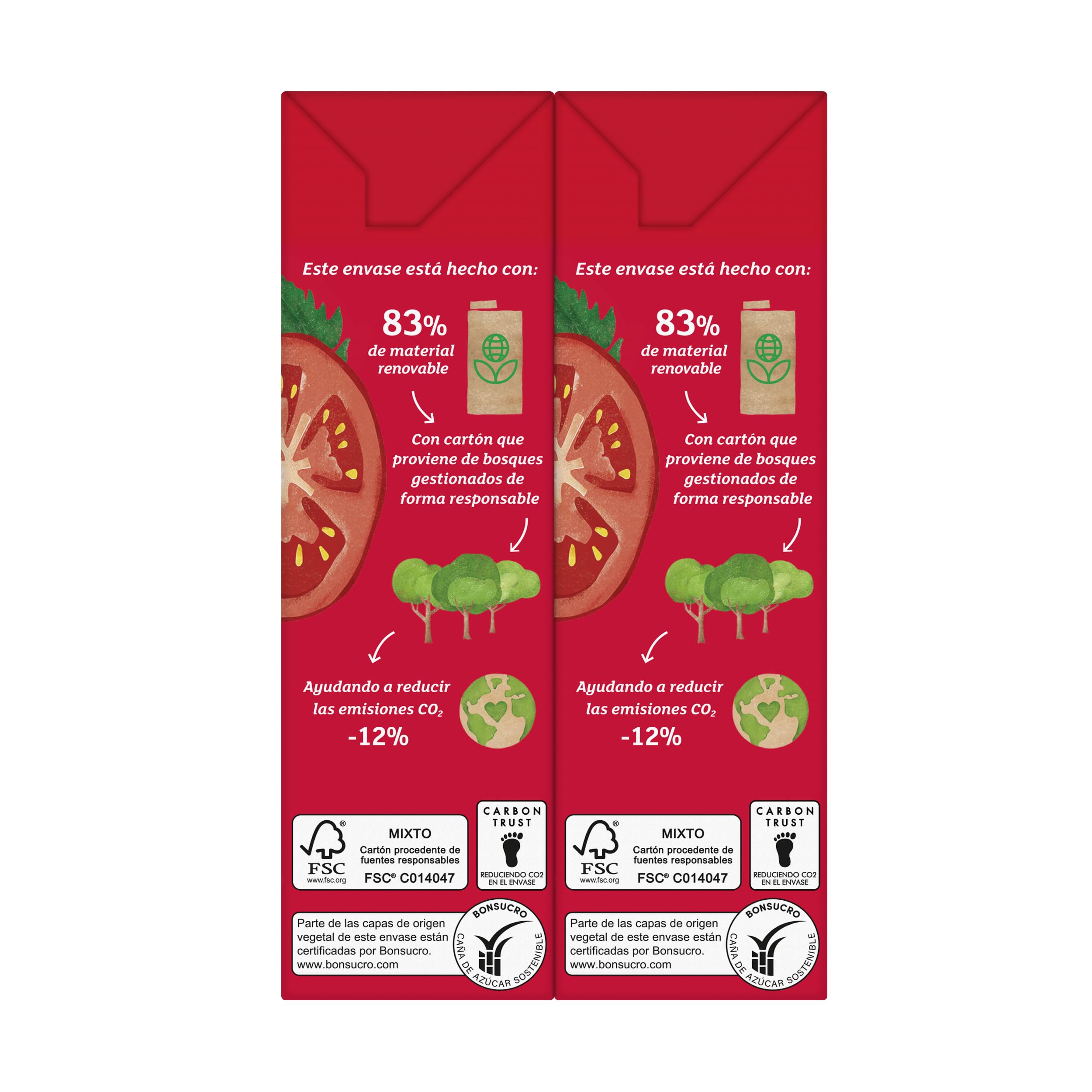 ORLANDO tomate frito Pack 6 Brik x 350g