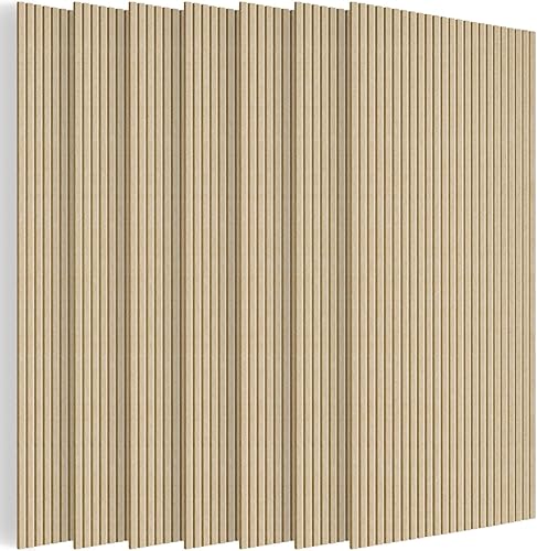 Miniatura 14 de BUBOS Paquete de 5 Paneles Acústicos Grandes, 47.2" X 23.6" X 0.4" Panel de Pared Acústico, Paneles de Espuma Autoadhesivos a Prueba de Sonido,