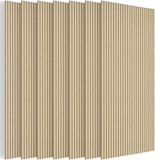 BUBOS 10 Pack Large Acoustic Panels,47.2" X 23.6" X 0.4" Acoustical Wall Panel,Self-Adhesive Sound Proof Foam Panels, Decorative Soundproof Wall Panels for Home Studio Office (Camel)