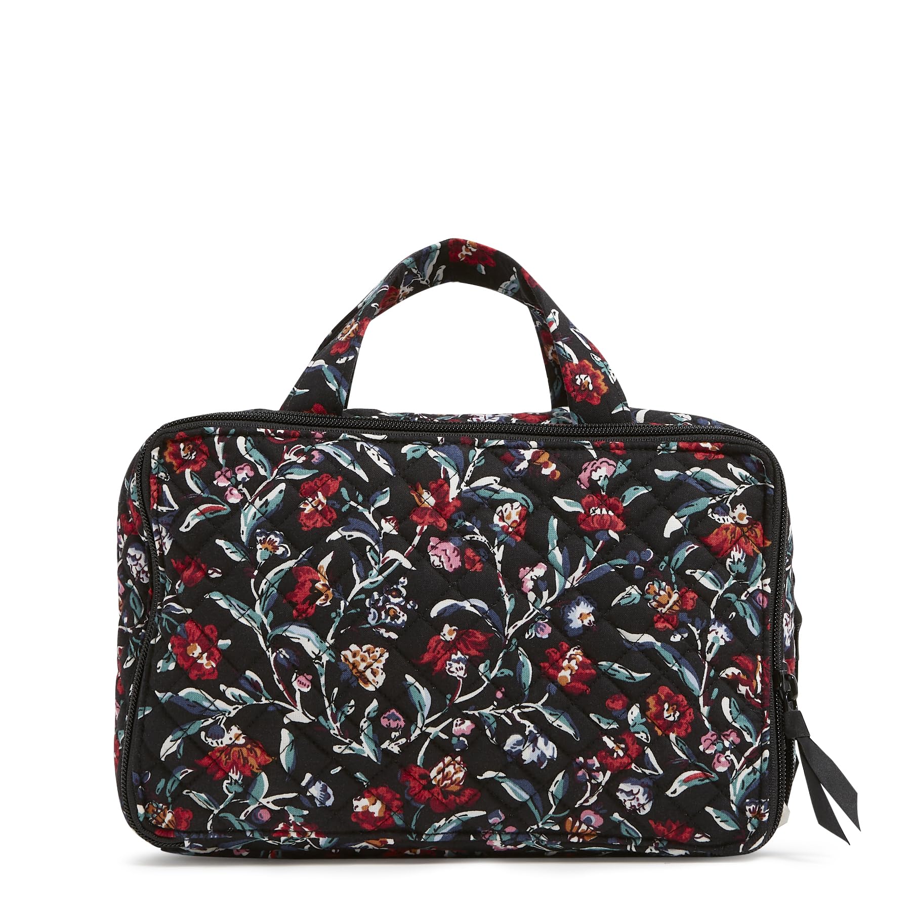 Vera Bradley Ultimativer Reise-Make-up-Organizer aus Baumwolle für Damen
