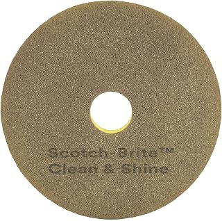 Scotch-Brite CS13 Clean & Shine Pad, 13 in, 5/Case
