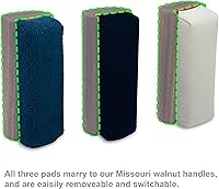 Vista 4 de GrooveWasher Almohadilla de limpieza de gamuza – Almohadilla de limpieza reemplazable para mango de madera dura de 5 pulgadas en el kit de limpieza