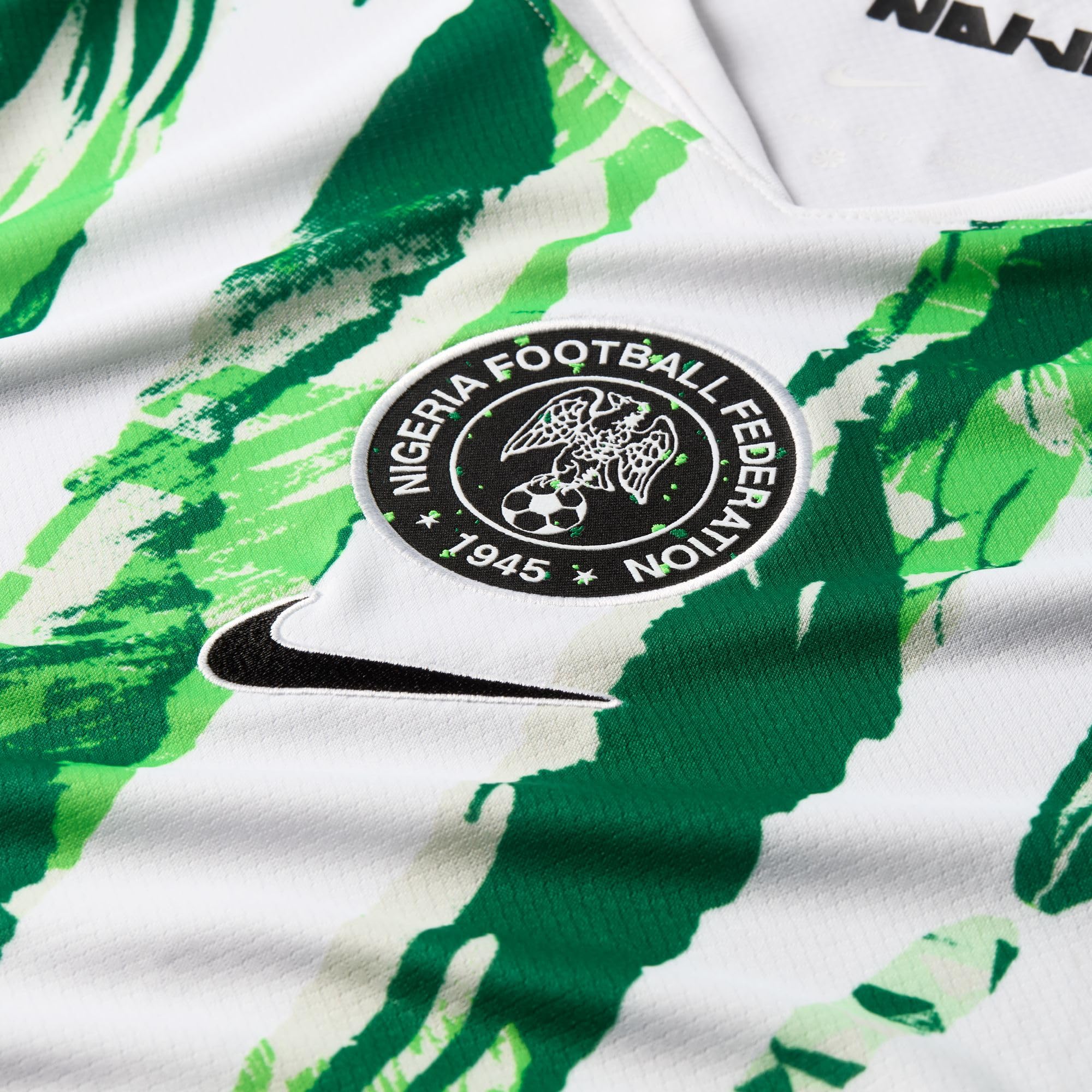 Nigeria 2025 Stadium Away (zespół damski) Nike Dri-FIT koszulka piłkarska dla mężczyzn, HM9660