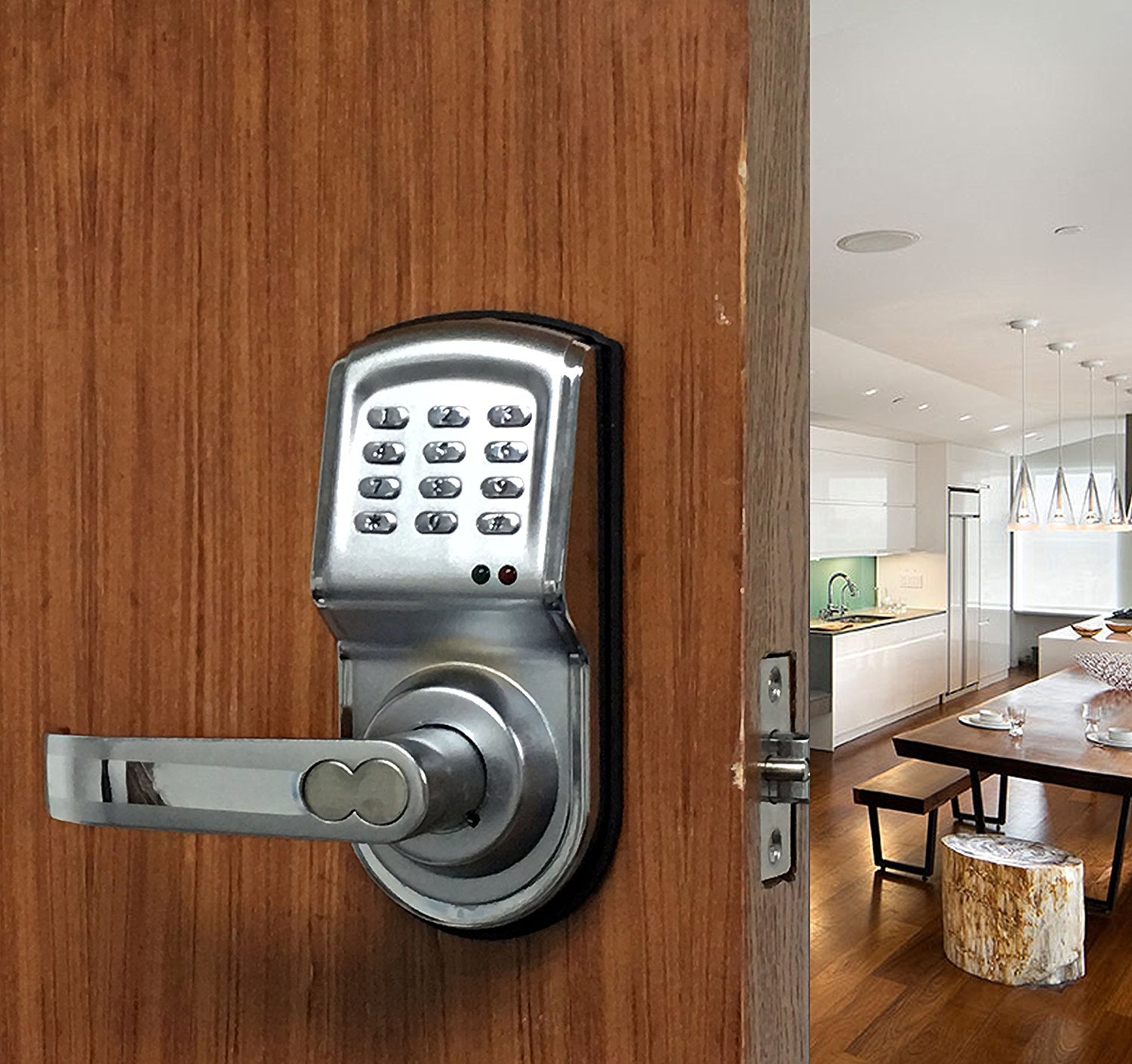 ASSA ABLOY Digi Keyless Smart Security Electronic Keyless Keypad Door