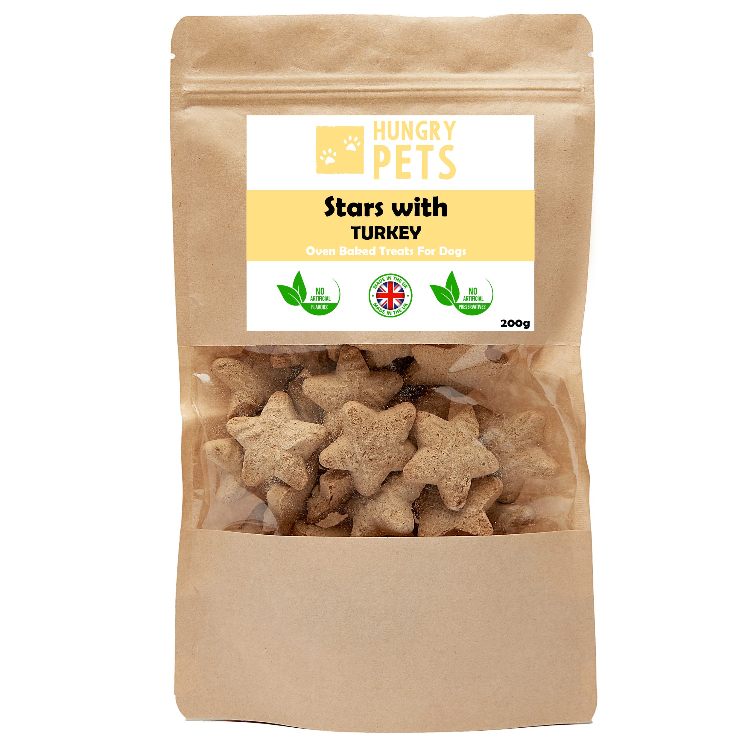 Stars With Turkey Dog Treat, 200g