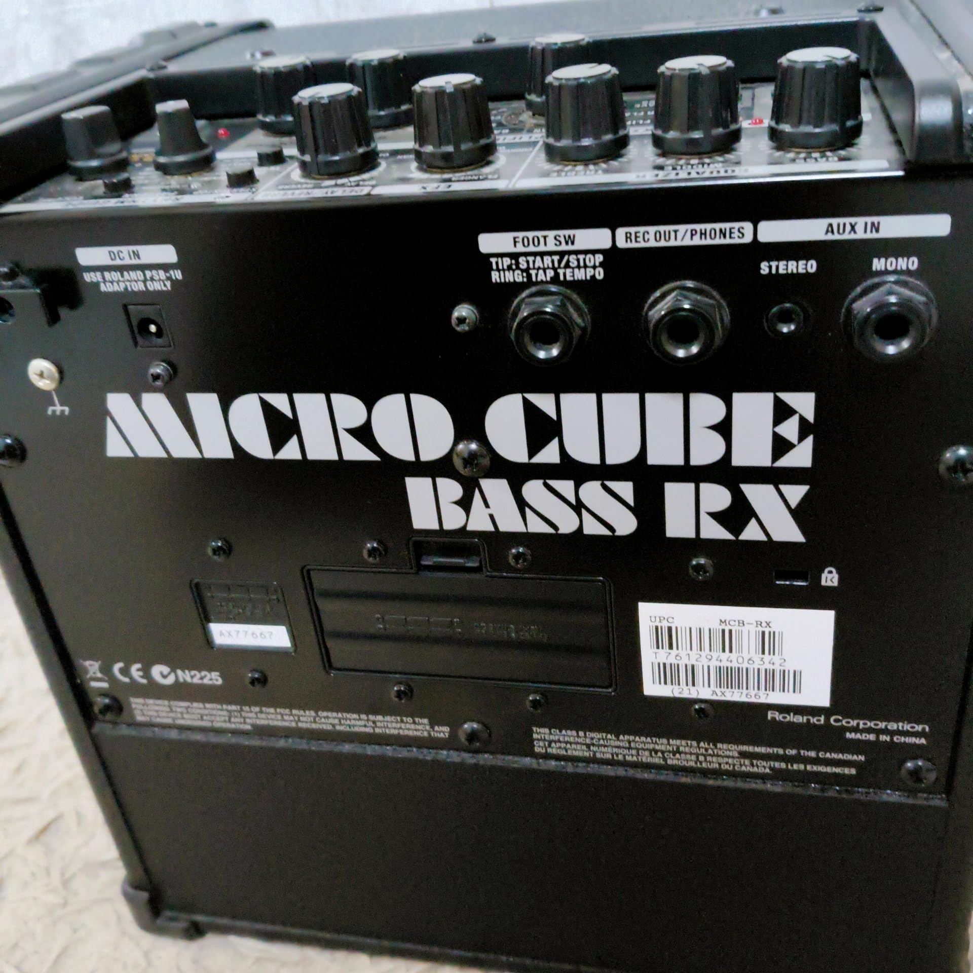 ローランド MICRO CUBE BASS RX 本体のみ 送料込み Amazon.co.jp: Roland ローランド MICRO CUBE BASS RX (MCB-RX) ベース