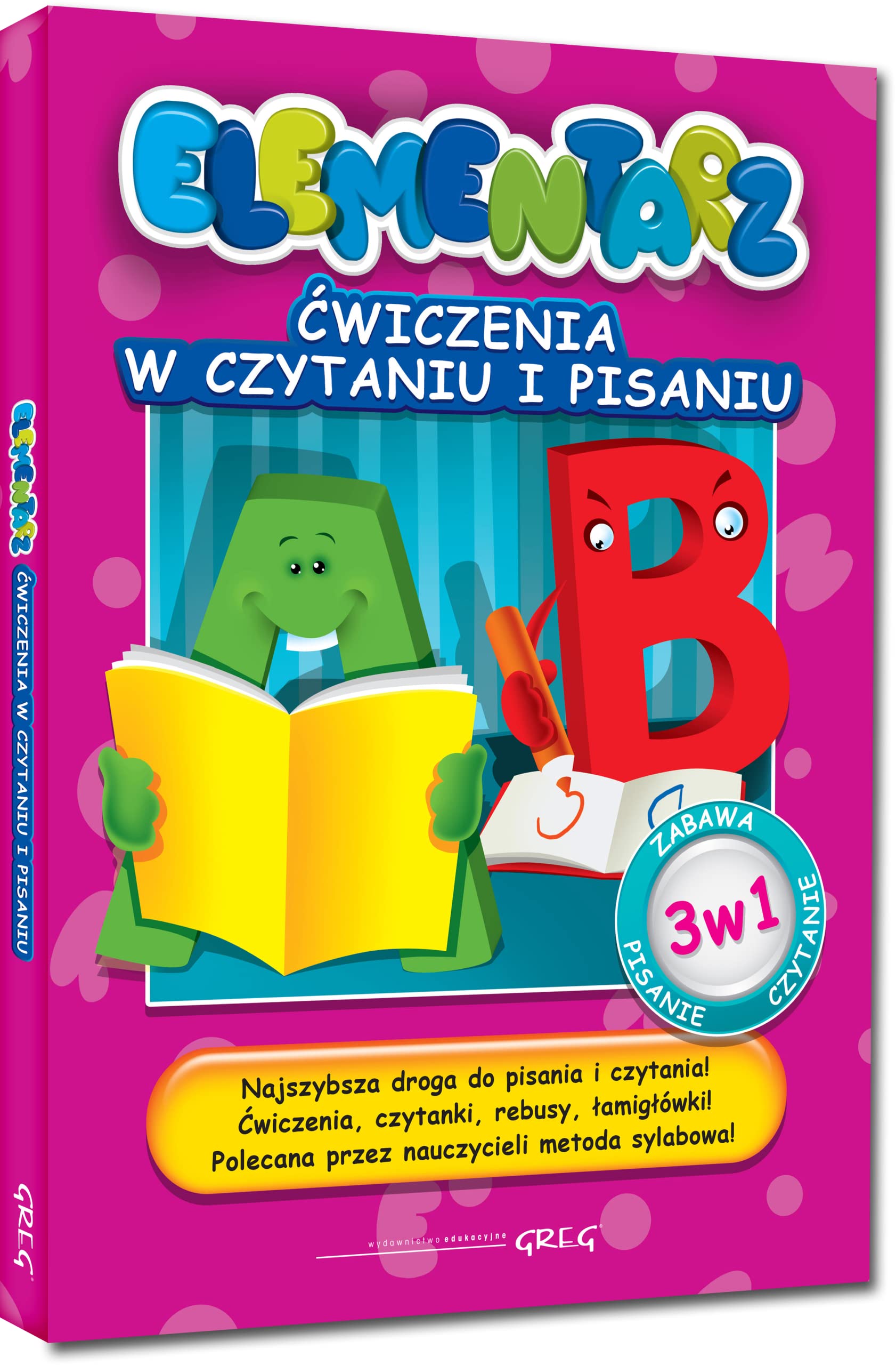 Ćwiczenia w czytaniu i pisaniu Elementarz