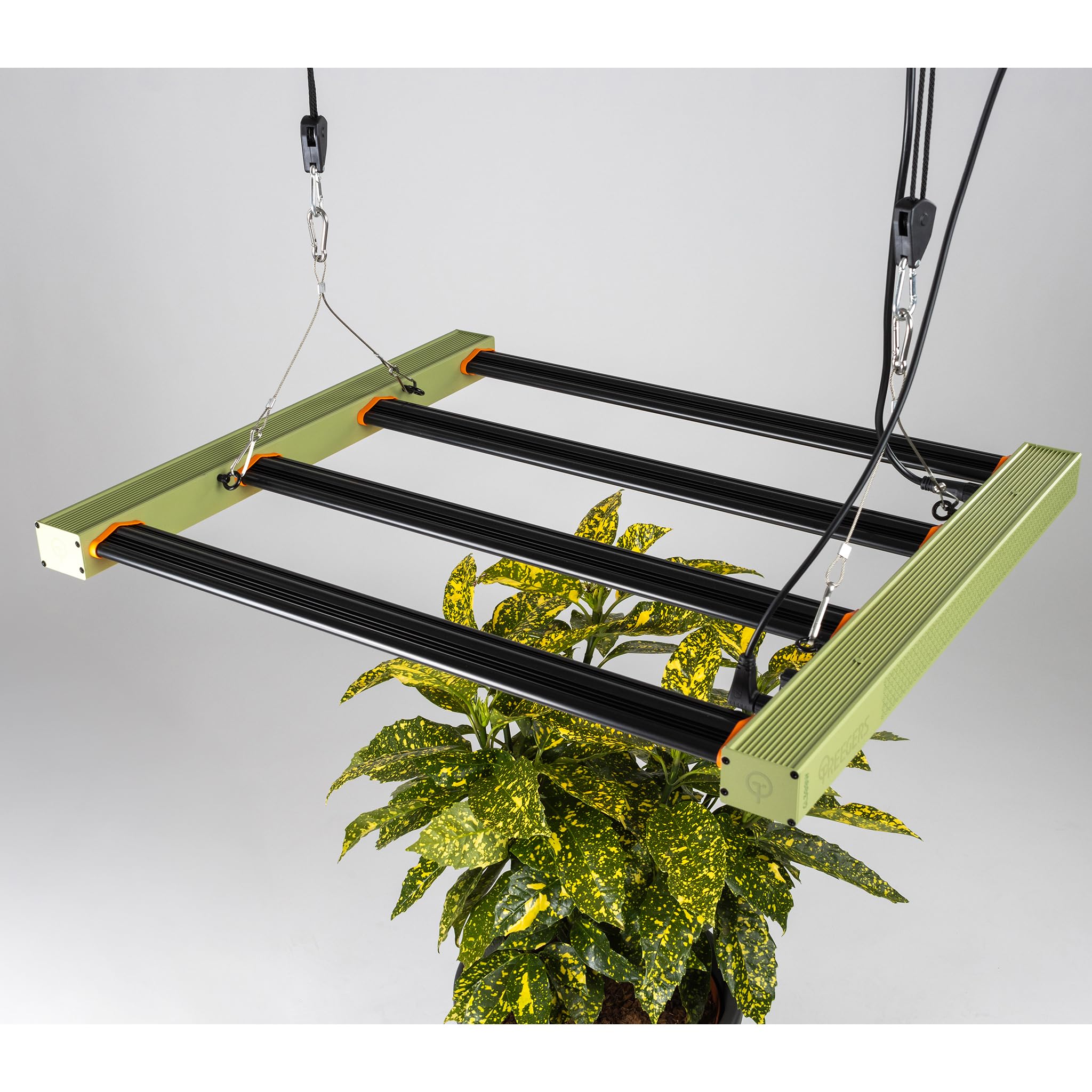 Lampe LED Horticole 300W GL300W – Spectre Complet, Haut Rendement 2,8 µmol/J – Couvre 1 × 1m – Éclairage Professionnel pour Plantes d’Intérieur