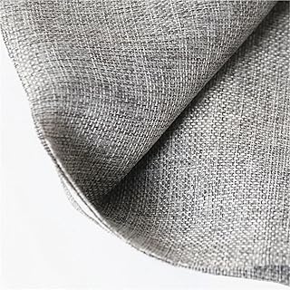 Mejora tus interiores: 1,46 x 0,5 m, tela de lino a prueba de polvo, cubierta de red para altavoces, color sólido sofisticado para fondo de sofá y suministros acústicos perfectos, color blanco