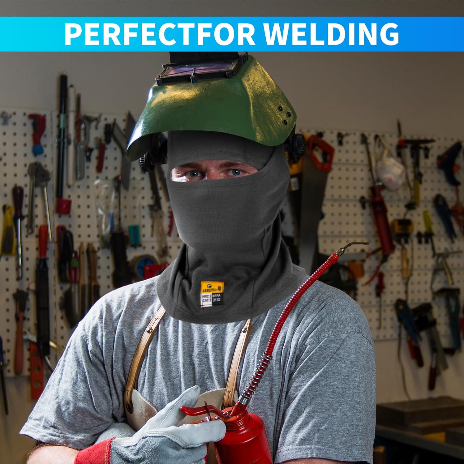 Summer Cooling Motorcycle Balaclava Fire Resistant Full Face Mask Covering Mesh Helmet Liner Cycling, Running, Skiing