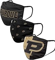 Vista 60 de FOCO - Cubrebocas universitario de la NCAA para adultos (unisex, 3 unidades)