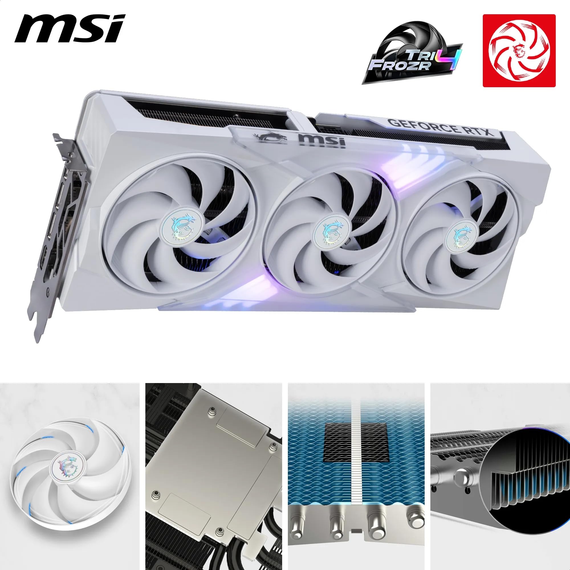Amazon.co.jp: MSI GeForce RTX 5080 16G GAMING TRIO OC WHITE