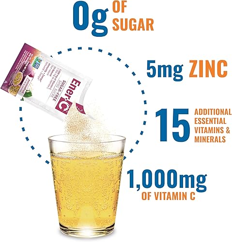 Miniatura 5 de Ener-C Mezcla de bebida multivitamínica sin azúcar, vitamina en polvo para agua, electrolitos en polvo sin azúcar, paquetes de refuerzo de