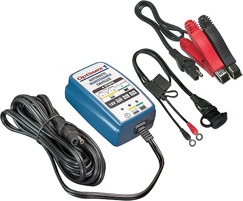 Miniatura 3 de OptiMATE 2, TM-421, cargador y mantenedor de batería sellados de 4 pasos de 12V 0.8A