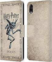 Vista 16 de Head Case Designs Funda de piel con licencia oficial de Harry Potter Aragog Spider Creature Chamber of Secrets II compatible con Apple iPhone 7