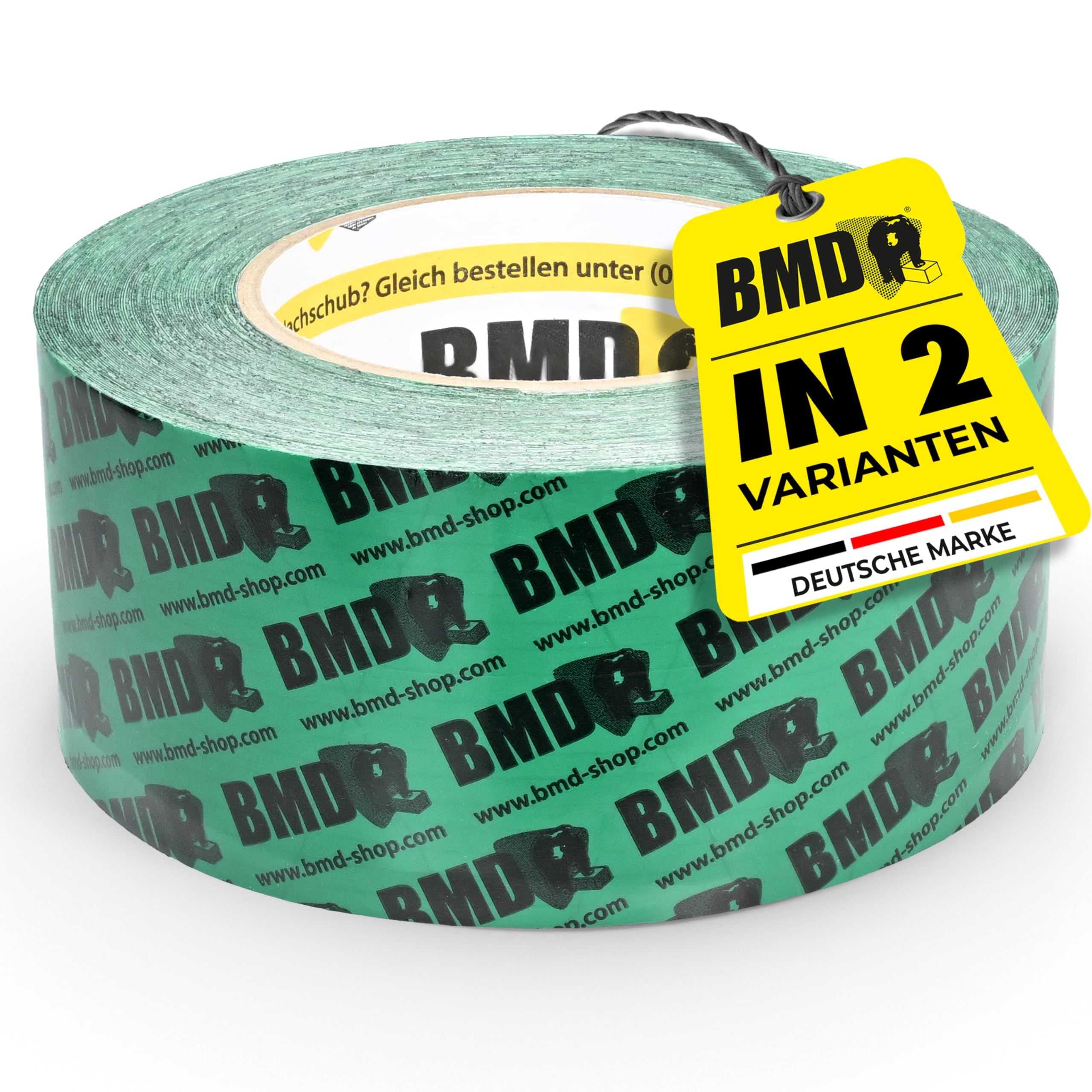 BMD san Klebeband | 1 Rolle | 50mm x 25m | Dampfsperren & Dampfbremsen | gemäß DIN EN 4108 Teil 11 und ENEV | Profiqualität Made in Germany