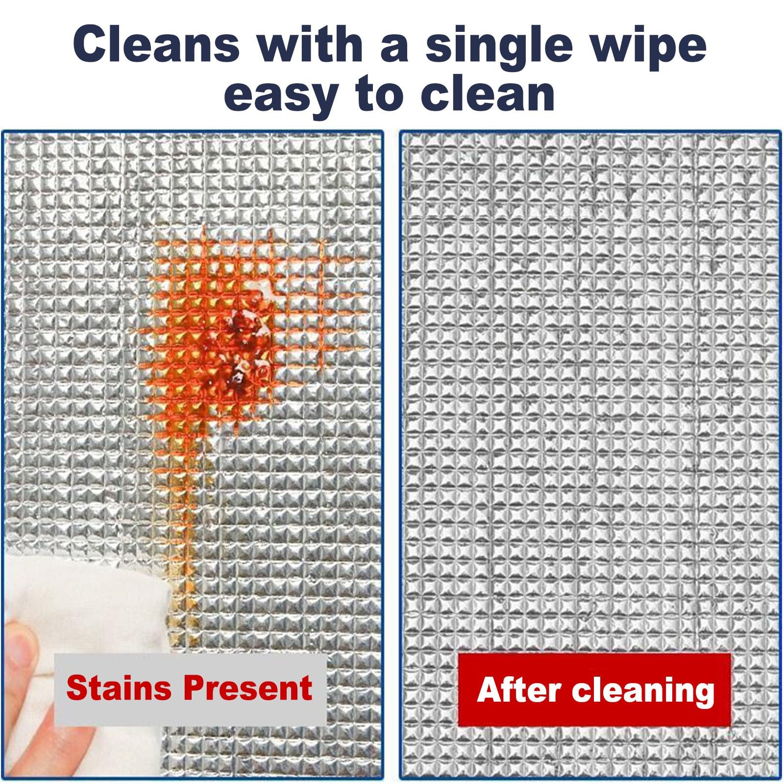 Film Isolant pour Fenêtre en Aluminium avec Ventouses 8mm