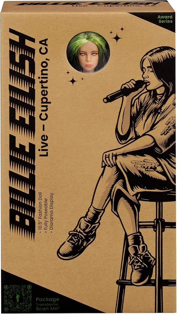 Amazon | Billie Eilish Live Cupertino CA ファッションドール