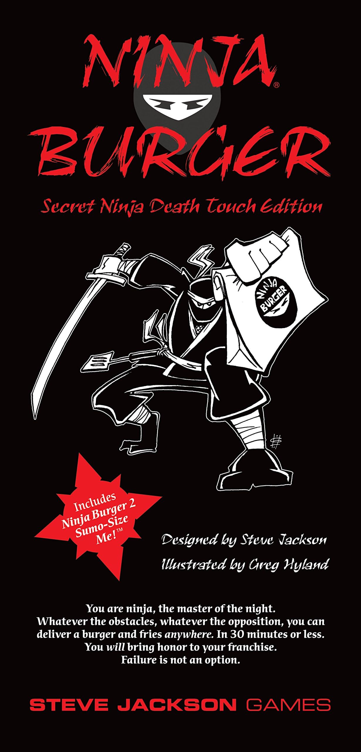 Ninja Burger Secret Ninja Death Touch
